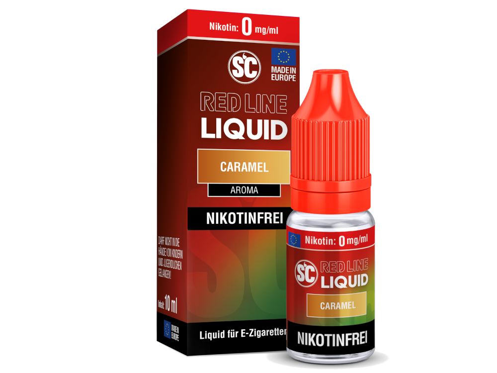 SC - Red Line - Caramel - Nikotinsalz Liquid