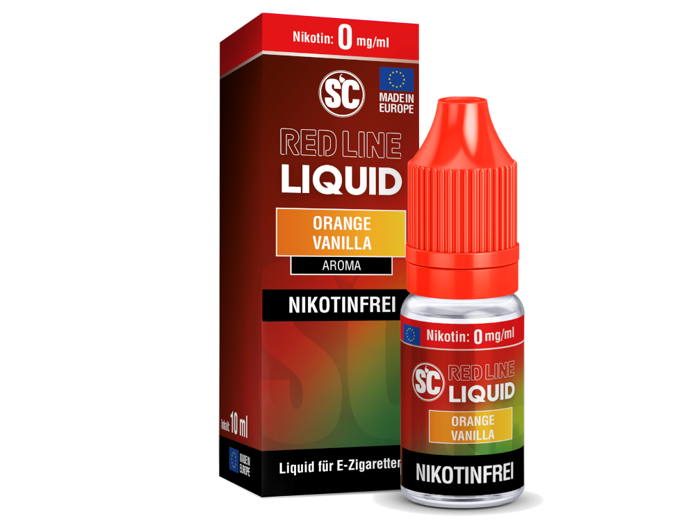 SC - Red Line - Orange Vanilla - Nikotinsalz Liquid