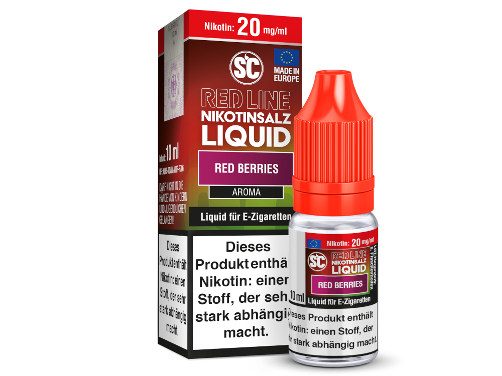 SC - Red Line - Red Berries - Nikotinsalz Liquid
