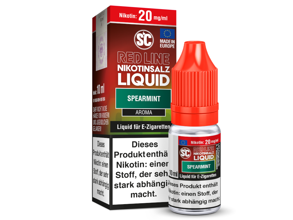 SC - Red Line - Spearmint - Nikotinsalz Liquid