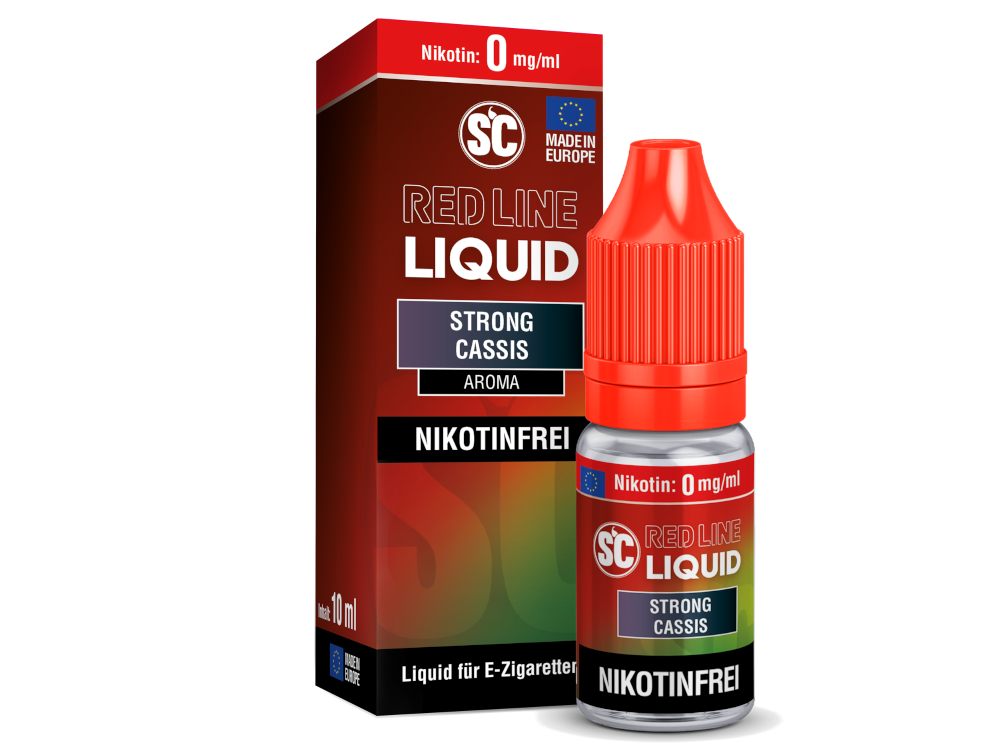 SC - Red Line - Strong Cassis - Nikotinsalz Liquid