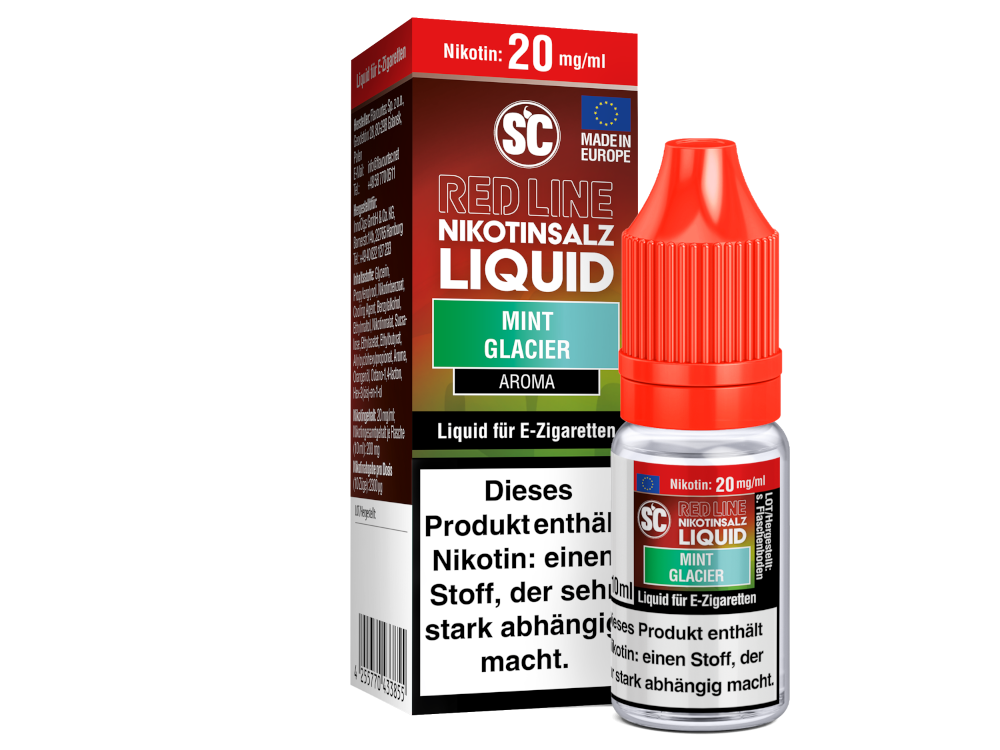 SC - Red Line - Mint Glacier - Nikotinsalz Liquid