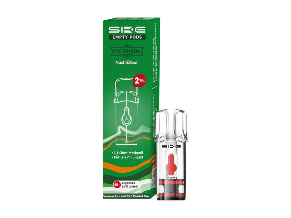 SKE - Crystal Plus Pod (2 Stück pro Packung)