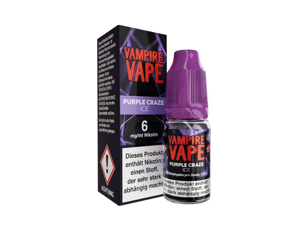 Vampire Vape - Purple Craze Ice E-Zigaretten Liquid